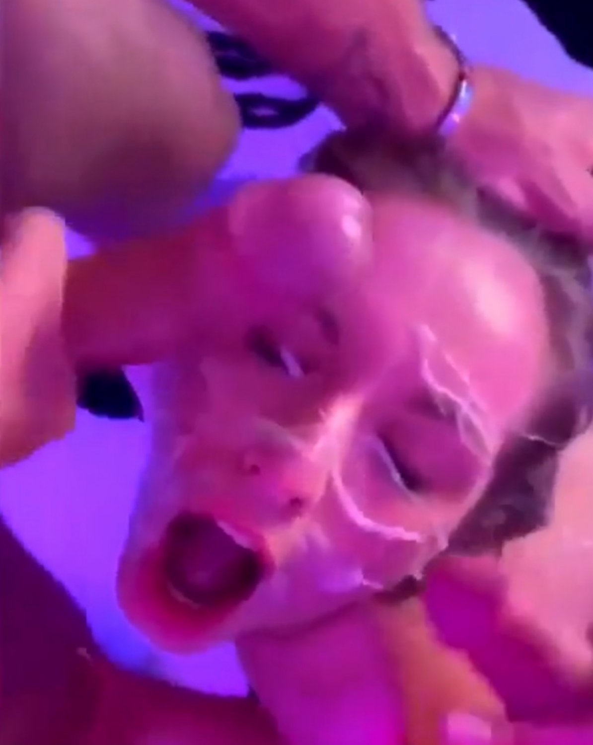 french slut double facial by friends at a party #ERH27Jft